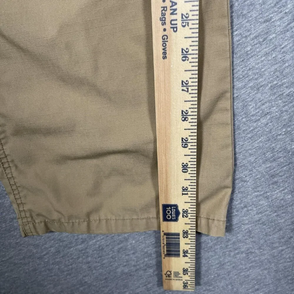 5.11 Tactical Cargo Pants Mens 40x36 (36x33) Beige Canvas Workwear Utility